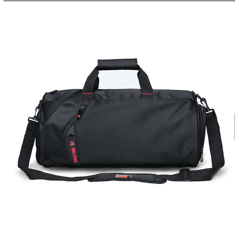 Luxury european sports bag duffle waterproof travel duffel with shoe compartment