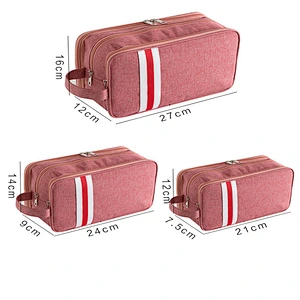 Lady fashion and practical bag cosmetic makeup custom print cosmetic bag necessarie cosmetic bag