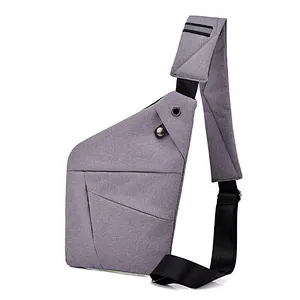 Multi Pocket Chest Bag For Male Messenger Bag Men Anti-Theft Sling Men Bag