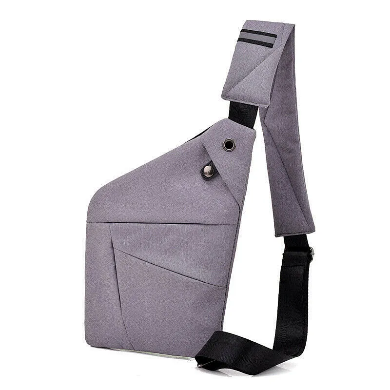 Multi Pocket Chest Bag For Male Messenger Bag Men Anti-Theft Sling Men Bag