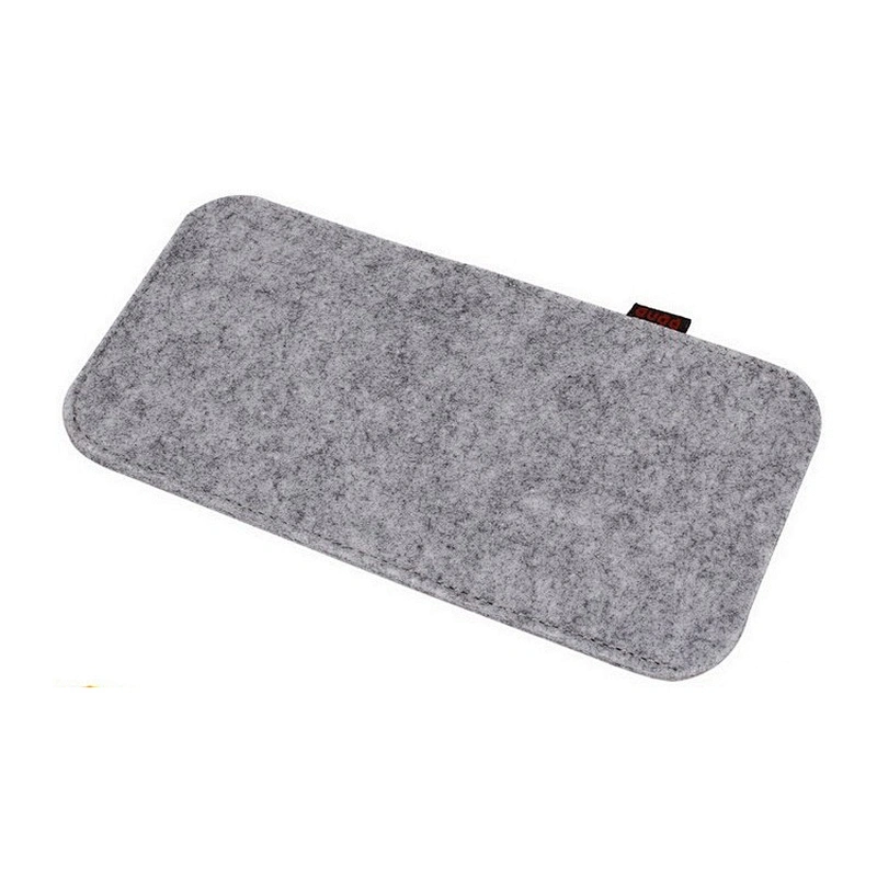 Factory Wholesale Personalized Colorful Wool Felt Wooden Glasses Case for Sunglasses Pouch