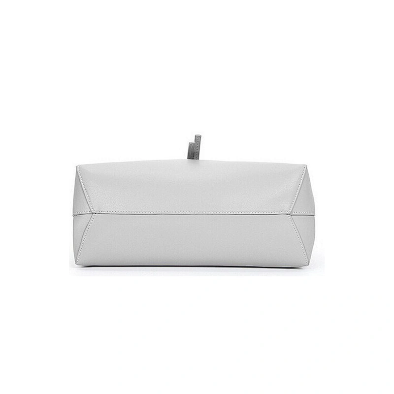 The Latest Design Ladies Tote Bag Handbag Cowhide Leather Stylish Oversize Lady Bag Famous Brand Designer Handbag