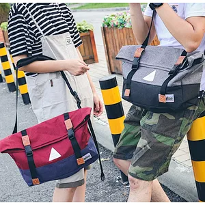 Custom china vintage unisex cross body laptop messenger school side bags for college