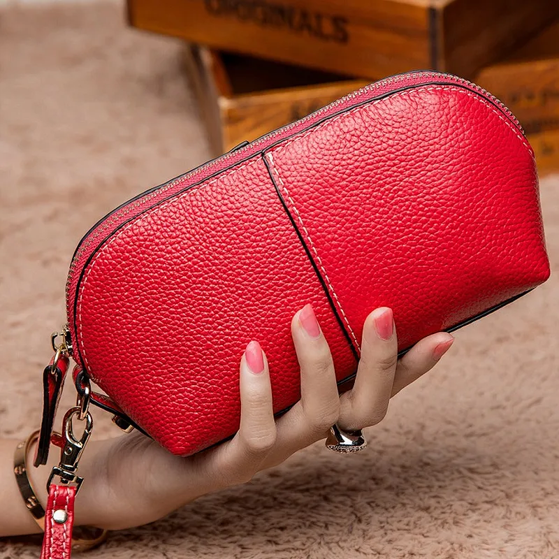 Female clutch bag black wholesale latest fancy clutch purses