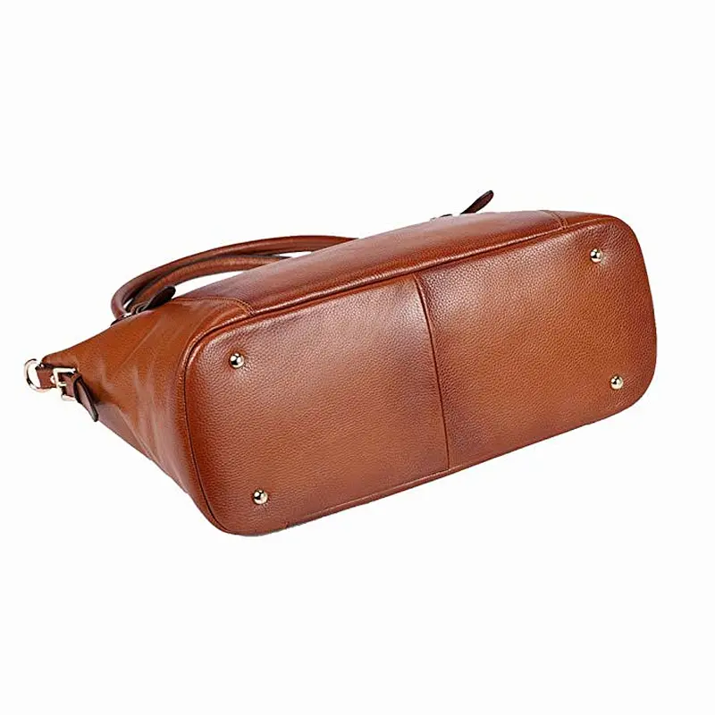 Shenzhen Factory Large Size  Ladies Genuine Leather Handbags For Working