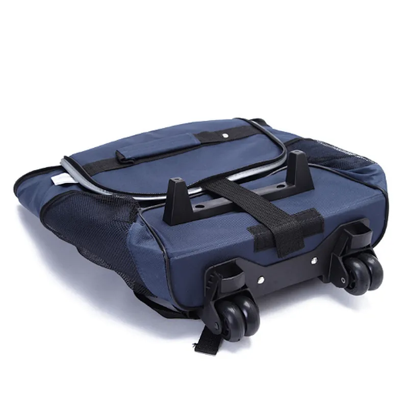 Custom Wheeled Trolley Rolling Beach Hiking Insulated Cooler Backpack Bag With Wheels