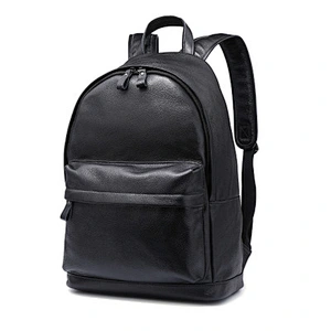 High Quality Vintage Waterproof Daily Backpack For Men Genuine Leather Laptop Backpack Men's Casual Backpack