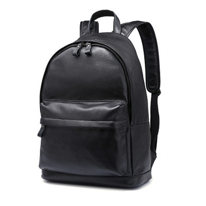 High Quality Vintage Waterproof Daily Backpack For Men Genuine Leather Laptop Backpack Men's Casual Backpack