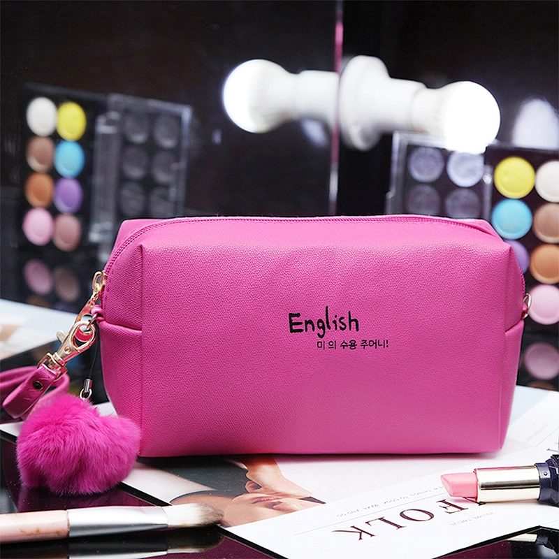2020 top selling cheap pu small stylish waterproof makeup bag custom