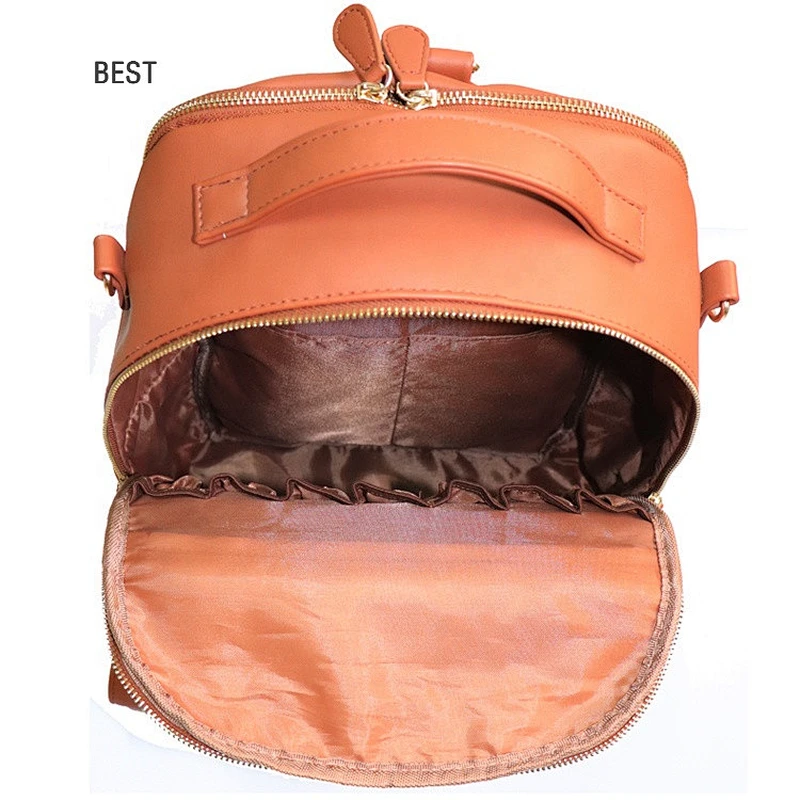 2019 Hot Selling Fashion Wholesale Custom LOGO Ladies PU Leather backpack Women
