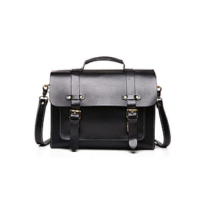 Hot Selling Handmade 100% pure Vegetable Tanned Leather College Satchel Unisex Messenger Bag