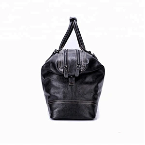 2019 New travel pouch High-end Real Leather Travel Luggage Bags Stylish Men's Duffle Bags