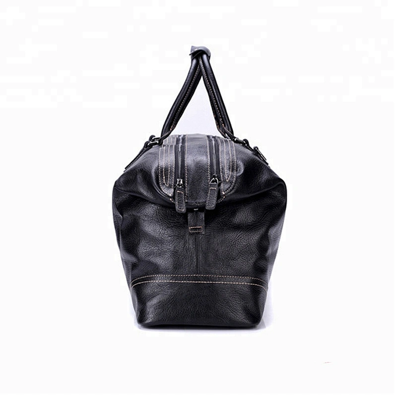 2019 New travel pouch High-end Real Leather Travel Luggage Bags Stylish Men's Duffle Bags