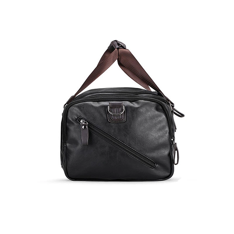 Fashionable waterproof large capacity men's single shoulder bag weekender travel bag sports bag for travel or outdoor sports