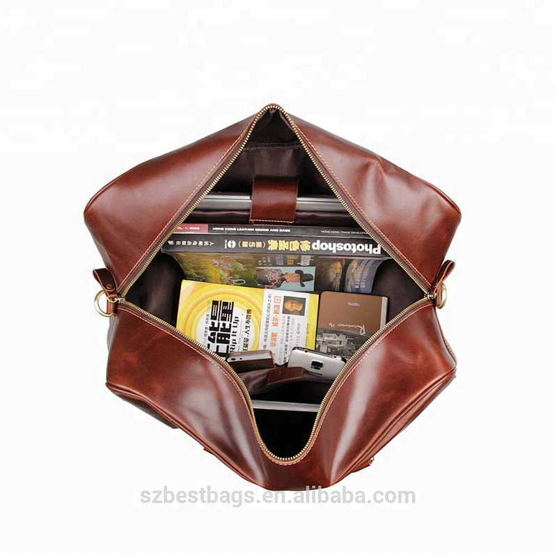 Men's Duffle Bag Vintage Leather Big Capacity Duffel Bags