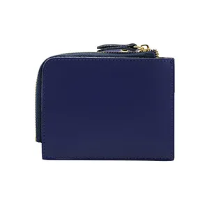 Chinese Simple Colour Funky Cheap Mini Safe Waterproof Leather Hand Pocket Zipper Wallet
