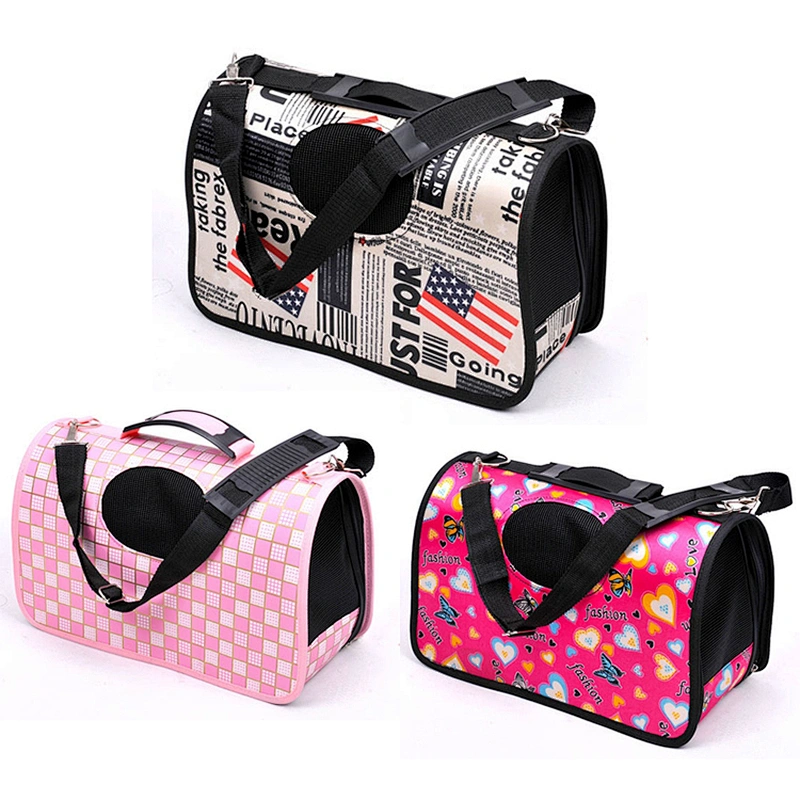 Fashion pet carrier oxford handbag dog transport bag for car