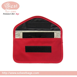 Jammer signal anti radiation mobile phone bag with high quality