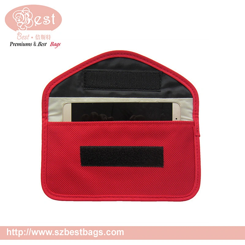 Jammer signal anti radiation mobile phone bag with high quality