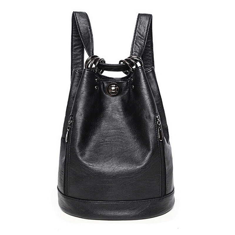 Wholesale Shoulder Bag Multifunction Messenger Bags Leather Backpack