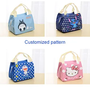 Promotional custom school kids children child thermal lunch picnic bag