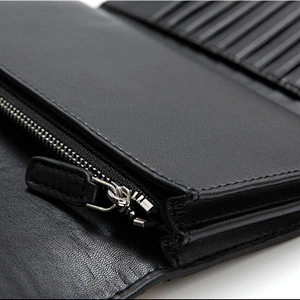 2019 oil painting palm civet series new style fashion design portable wallet card bag