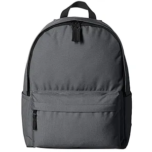 Lightweight simple plain backpack durable large capacity backpack