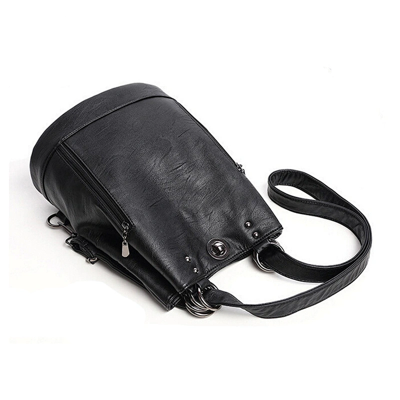 Wholesale Shoulder Bag Multifunction Messenger Bags Leather Backpack