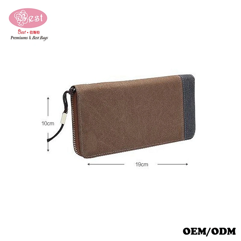 Luxury business wholesale top level cheap custom logo men wallet