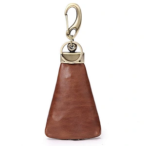 New Fashion Car Key Case,Zipper Key Pouch,Genuine Leather car Key Holder For Men