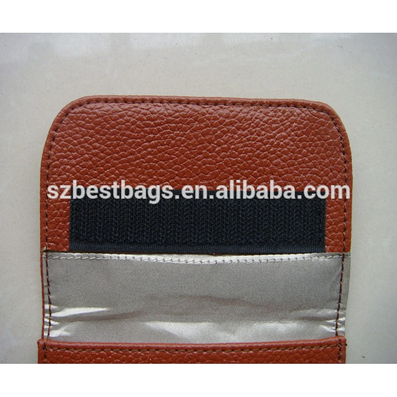 Leather RFID Blocking Travel Passport Organizer With Card Holder