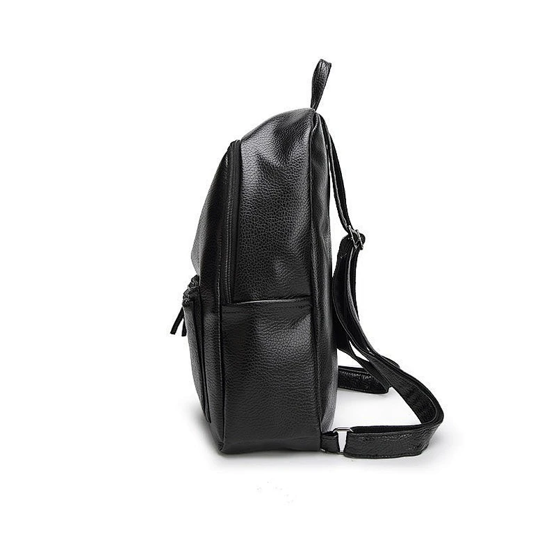 Travel Backpack Korean Women Female Rucksack Leisure Student School bag Soft PU Leather Women Bag