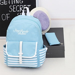 2020 Best selling Korean style lightweight printing backpack school girls for College Students
