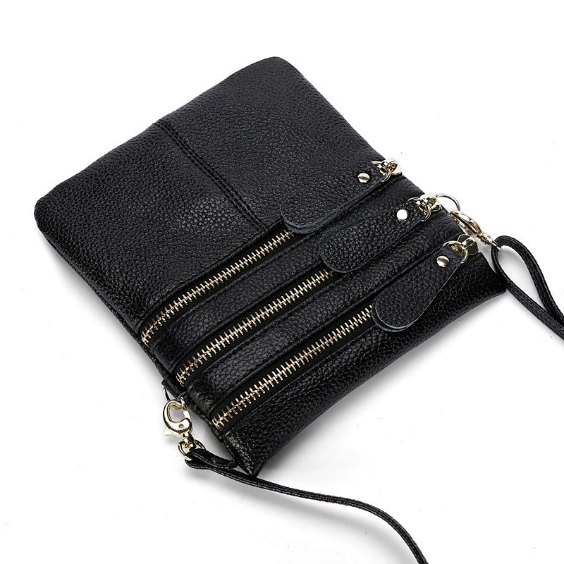 2019 Hot Sale Phone Bag Big Capacity Genuine Leather Messenger Bag