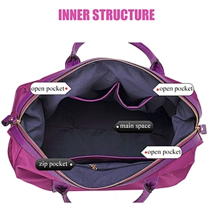 2020 Amazon top sllers stylish practical durable weekender bag waterproof Oxford cloth for travel