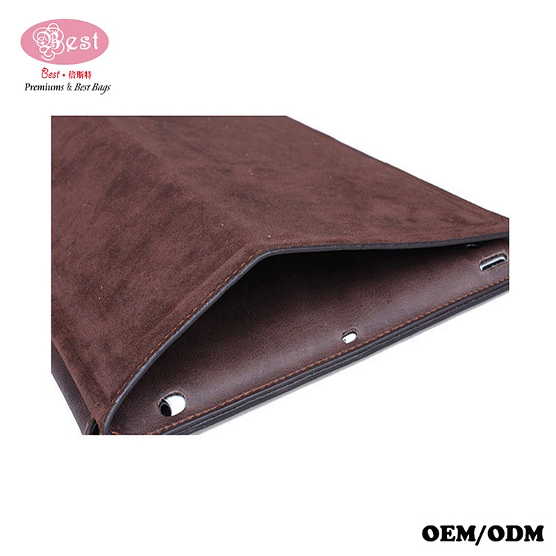 Handmade Pure leather case for mini iPad case with folding function