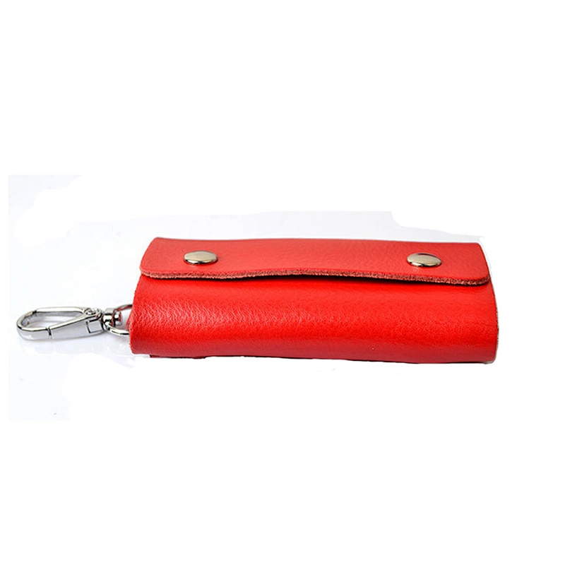 Custom fashionable stylish leather car key holder key bag key case
