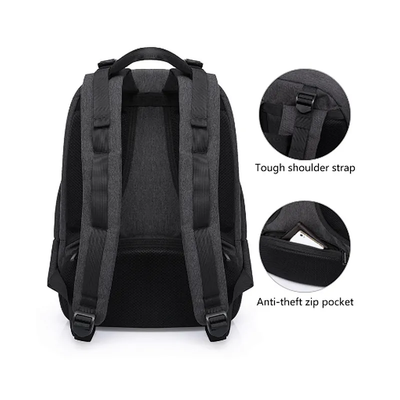 Popular fashion mens 15.6 13 inch waterproof laptop backpacks computer bag for laptop