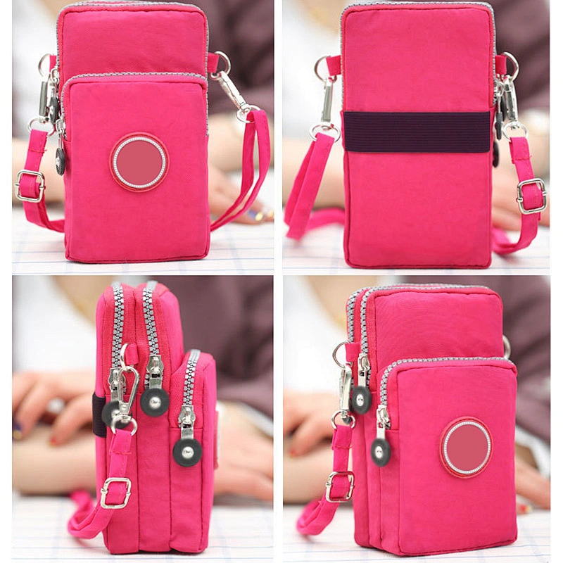 Shoulder Bag Cross-body Mobile Phone Pouch Case Belt Handbag Purse Wallet Mini