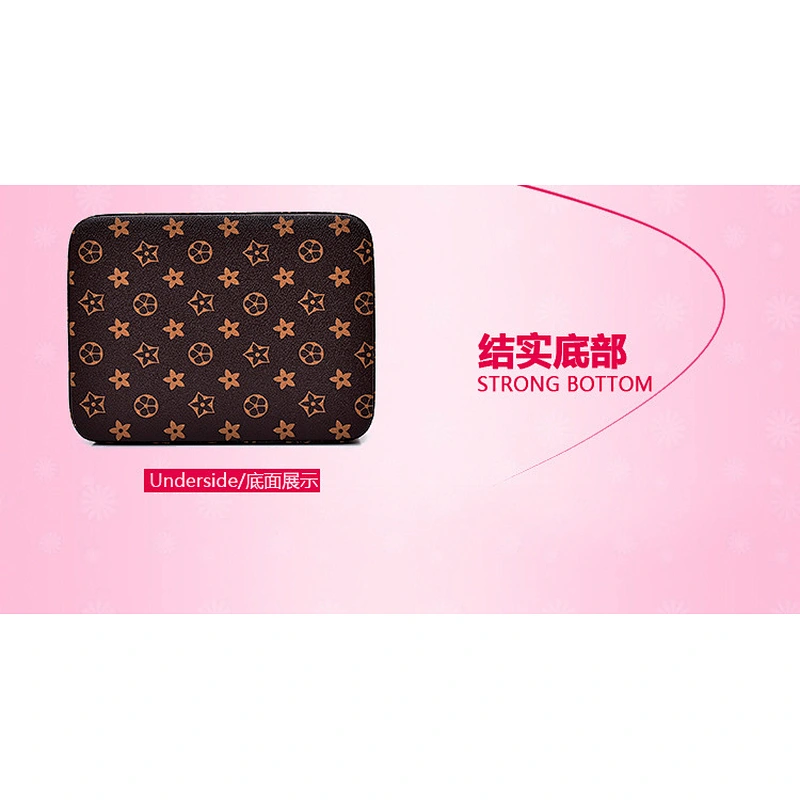 Wholesale Custom vintage fashion classic large capacity makeup bag storage bag Cosmetic Bag for daily used