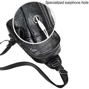 Men's chest sling back pack bag one shoulder single strap backpack for men