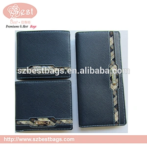 shenzhen factory supply personalized slim leather RFID wallet for men