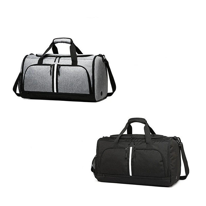 Multifunctional and large capacity foldable travel bag sports bag  wet dry bag for outdoor sports or travel