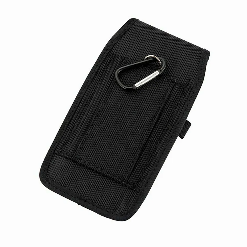 Belt Loop Hook Carabiner Holster Closure Nylon Bag Pouch