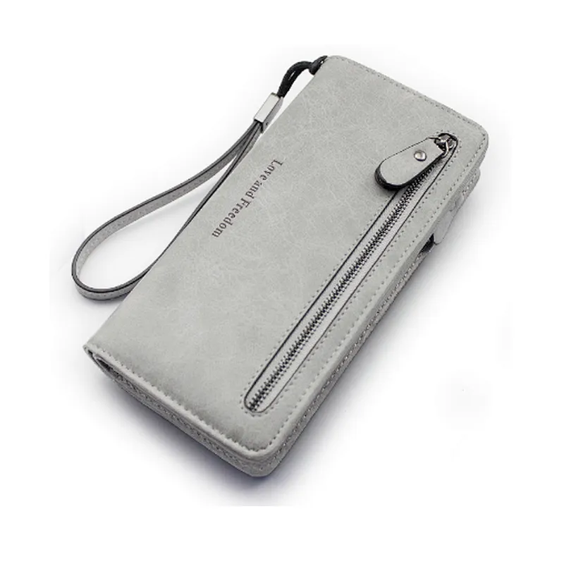 Customized i clip credit card wallet oem women hand