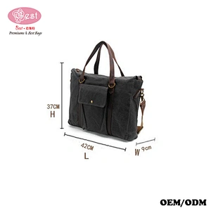 Canvas Laptop handbag canvas bag logo tote bag taobao oem canvas bag