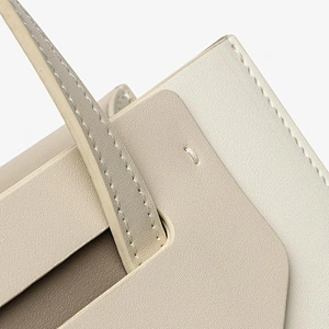 Genuine Leather Mini Crossbody Bag Lady Handbags Simple Color Matching Purse