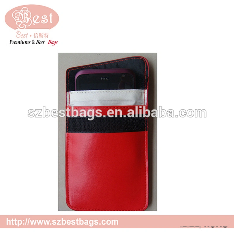 RFID Blocking inner Fabric material mobile phone bags