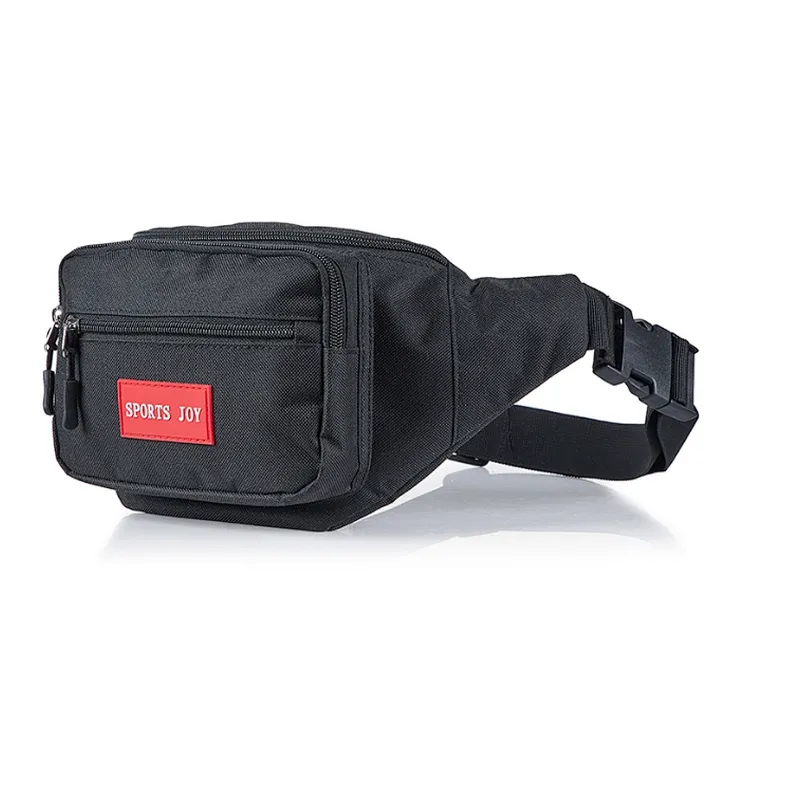 Custom fashion travel sports waterproof large capacity men and women belt bag hip bum fanny pack waist bag
