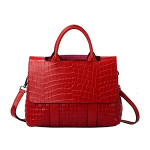 Vintage Women's Totes Top Handle Bags Cross Body Bag Genuine Leather Handbag